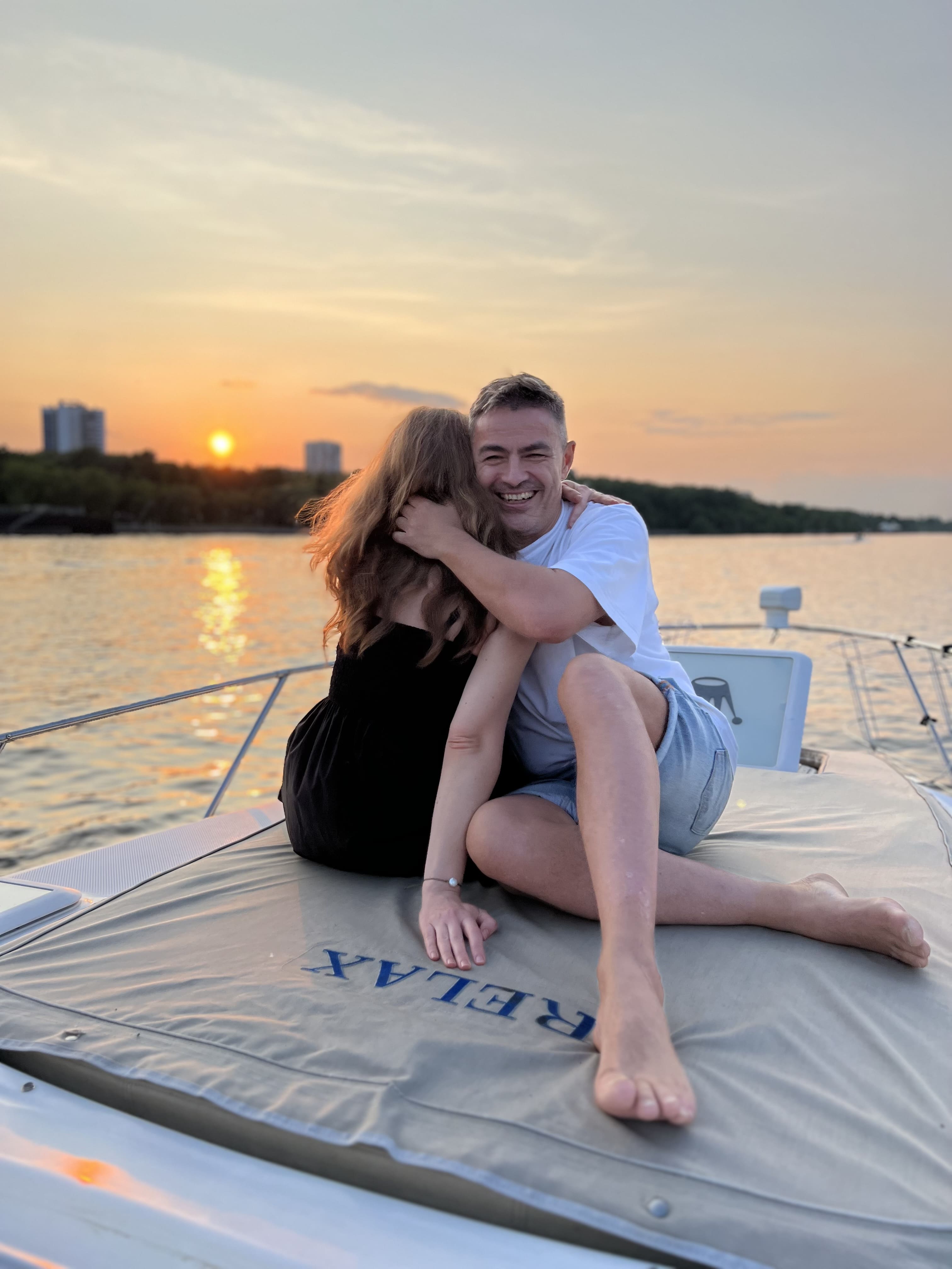 яхта на двоих для романтической прогулки в Москве Химки